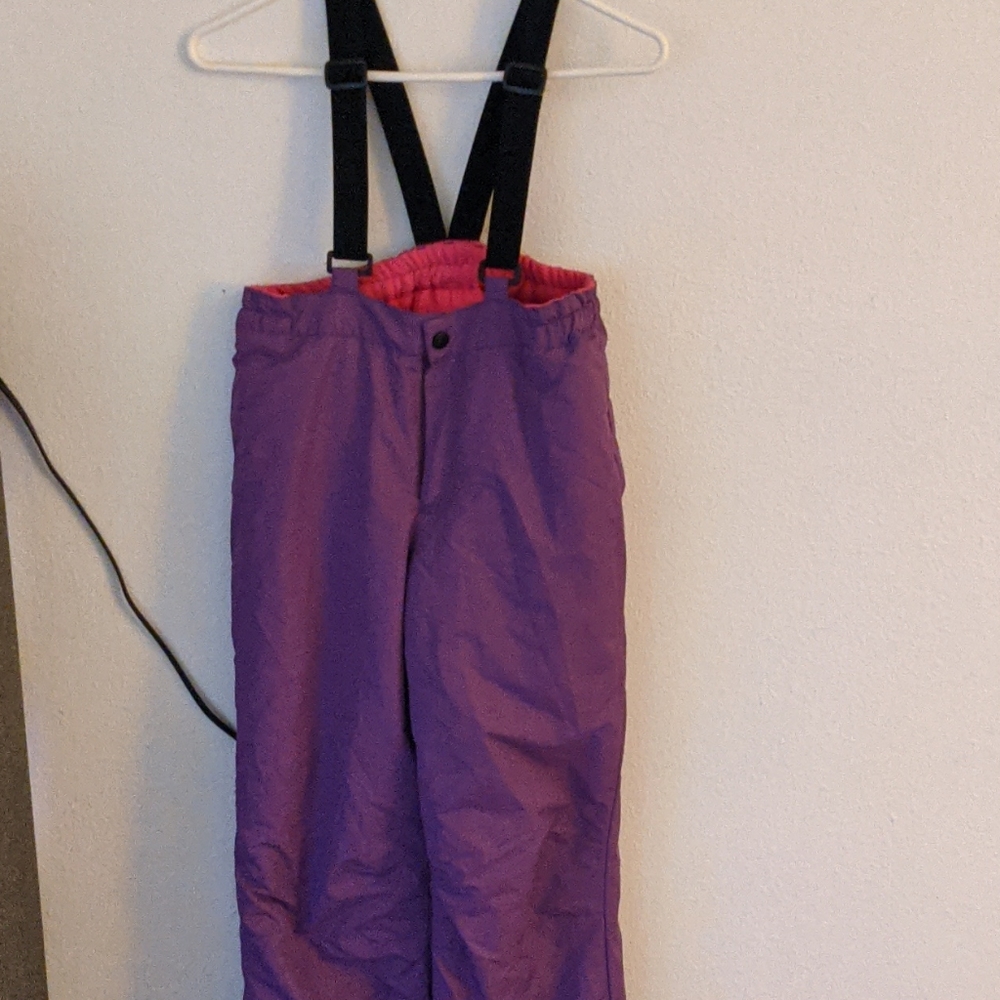 Girls snow pants like new no tags